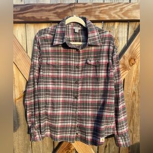 Carhartt women’s flannel size m